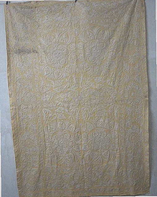 Cotton Suzani Bedspread , Festival Mommy Love , Bohemian Coverlets, Gift For Her
