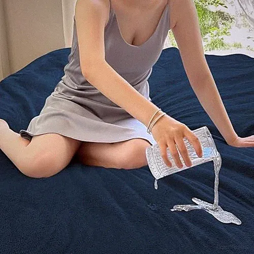 Waterproof Blanket for Bed Intimacy, Love Blankets for Couples, Squirt Blanket f